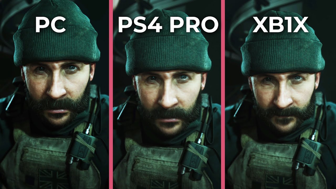 Call of Duty: Modern Warfare – PC Max vs. PS4 Pro vs. Xbox One X Graphics Comparison
