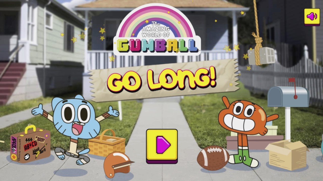 The Amazing World of Gumball: Go Long [Cartoon Network Games]
