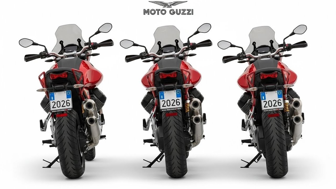 New 2026 Moto Guzzi V85 TT Finally Launched.!