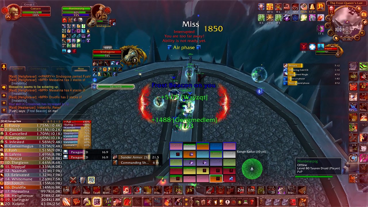Offline Sindra 25HC Realm First - Frostmourne, Warmane