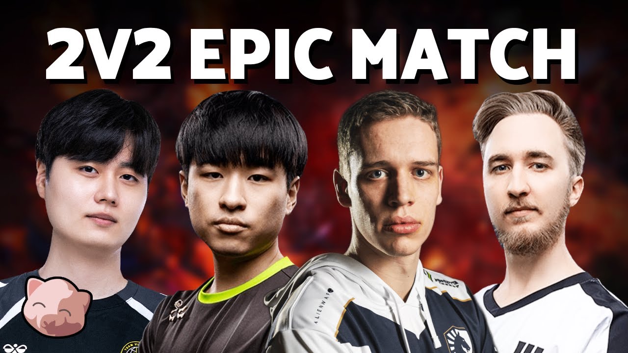 MARU ZOUN против HARAMBO: безумный матч 2 на 2 SC2.