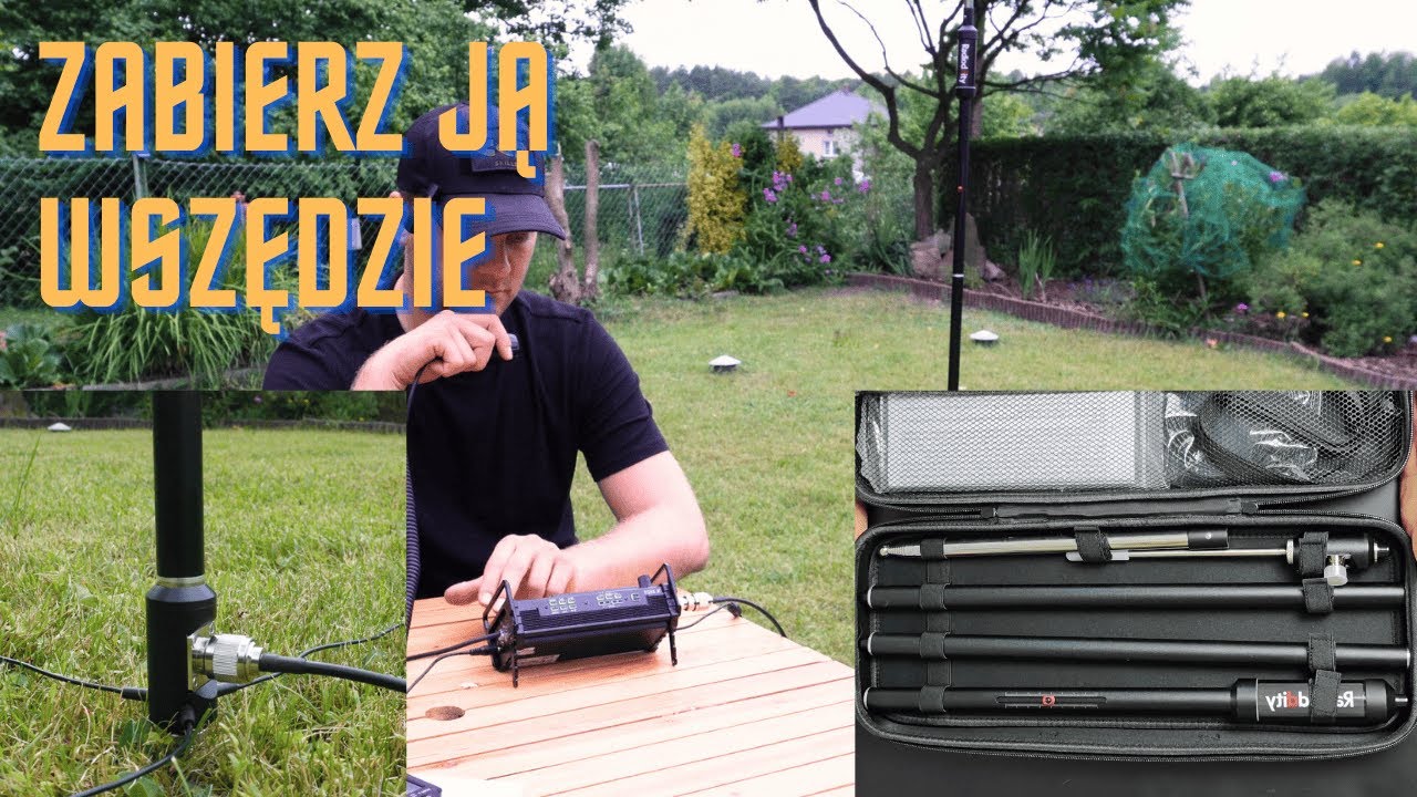 Radioddity HF-009 przenośna antena KF