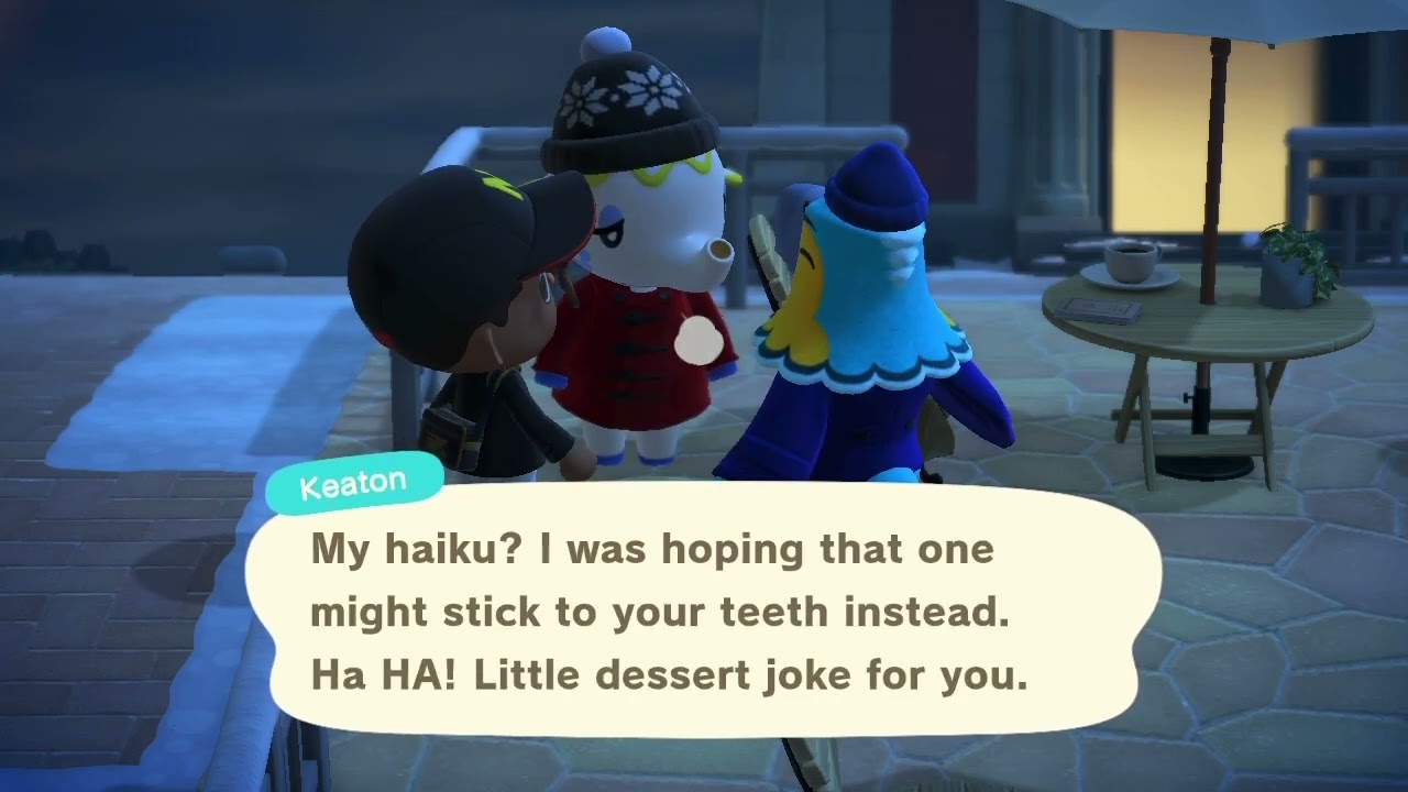 Keaton’s Potential Poetry