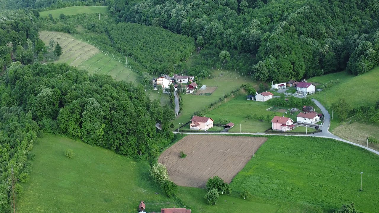 Skakava Gornja iz zraka 4K