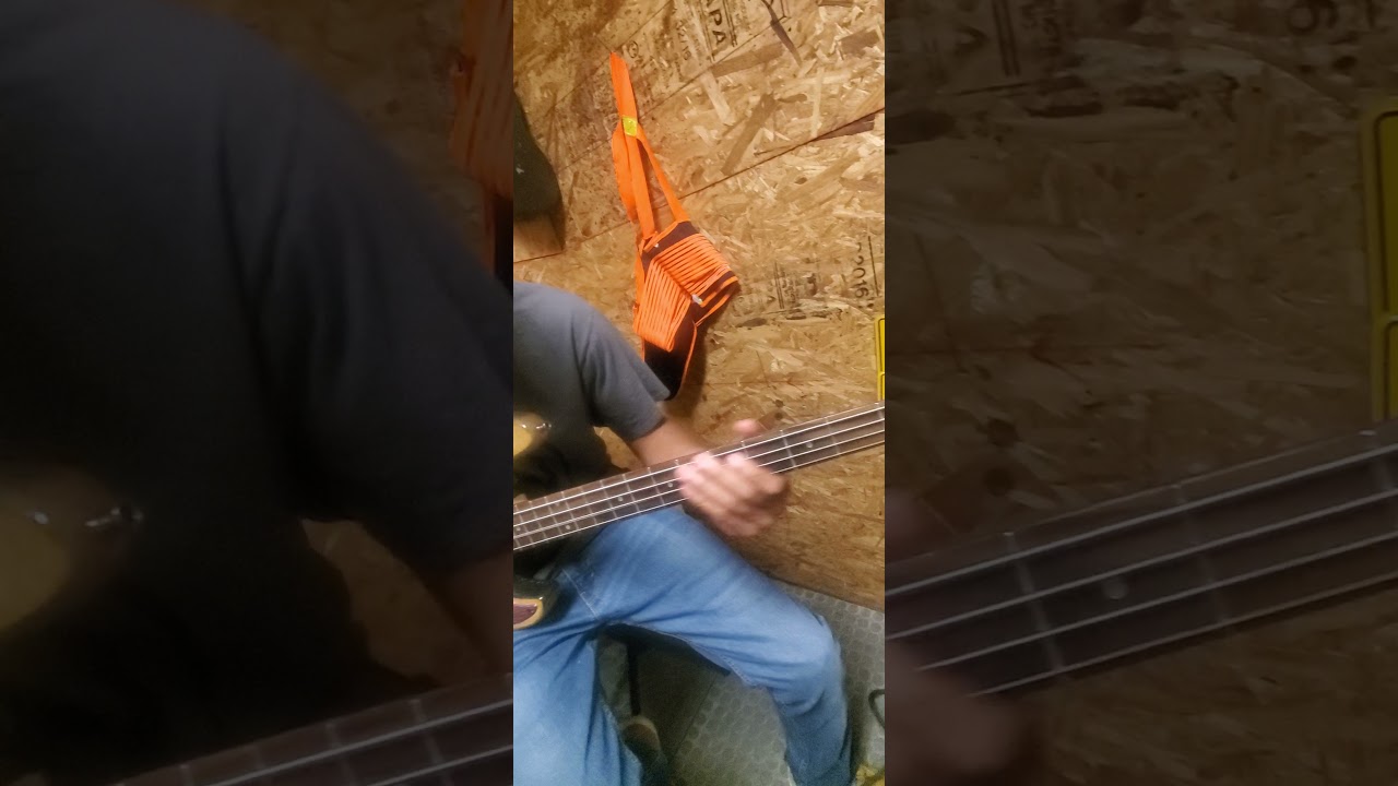 monsterous vintage China J bass with tone monster & carvin pups