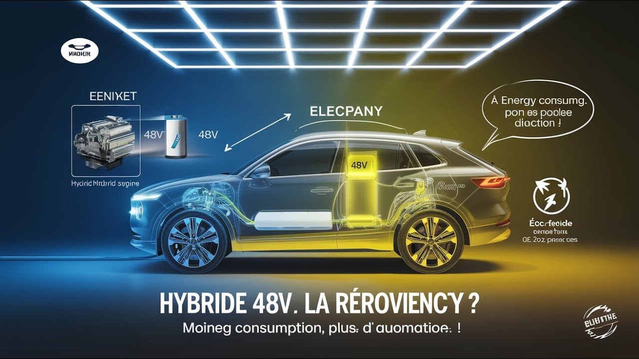 Principe de fonctionnement d'une voiture hybride - 48 volts : Comment ça marche VRAIMENT ?