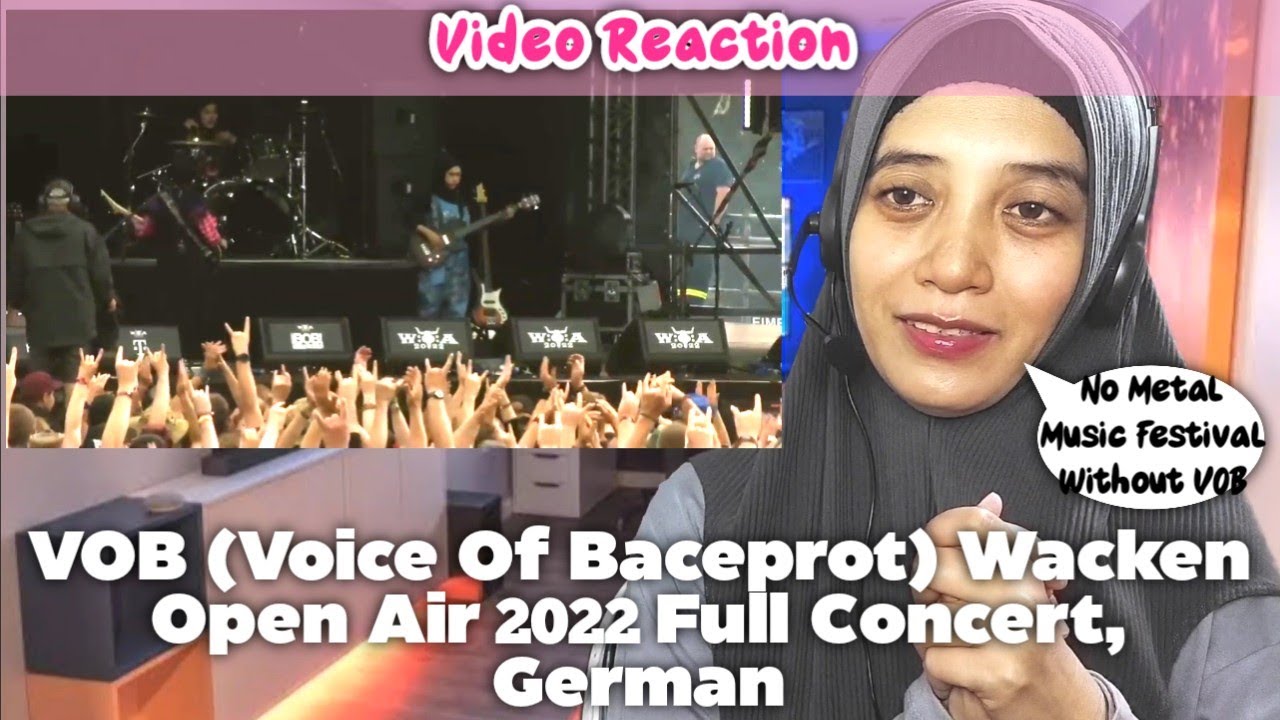 Полный концерт VOB (Voice Of Baceprot) Wacken Open Air 2022, Германия - Видеореакция