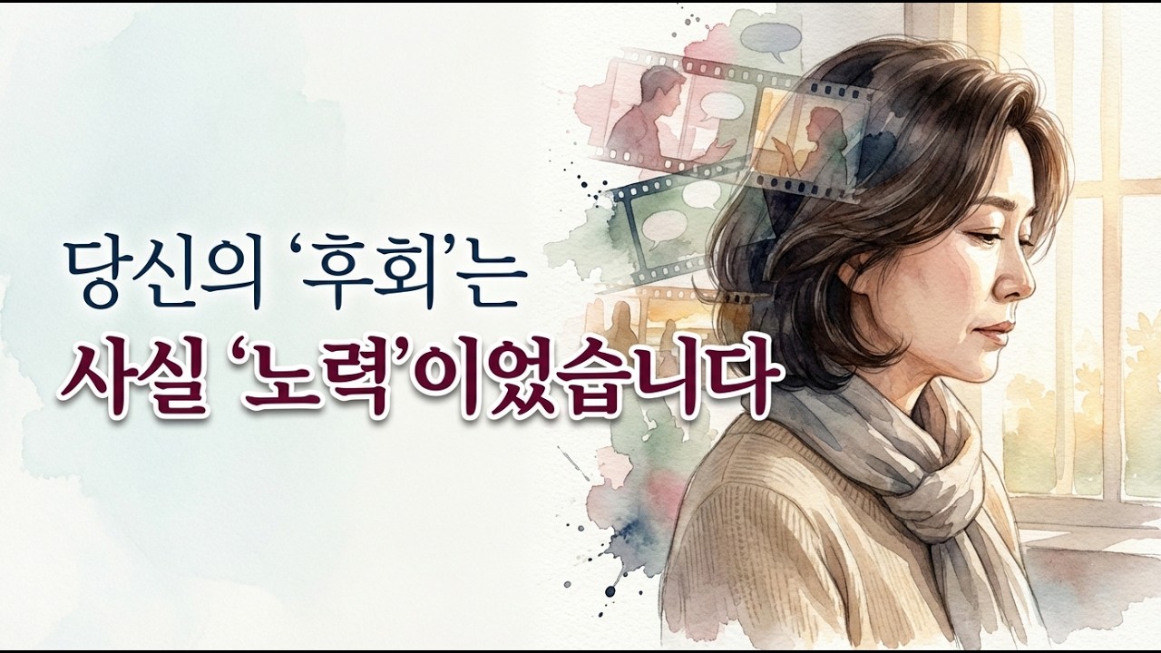 밤마다 나를 괴롭히던 이 기억, 사실은 나를 사랑하려던 흔적이었다