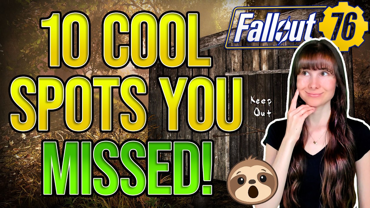 10 секретных, не отмеченных на карте локаций в Fallout 76 👀 Добыча, загадки и многое другое! Самы...