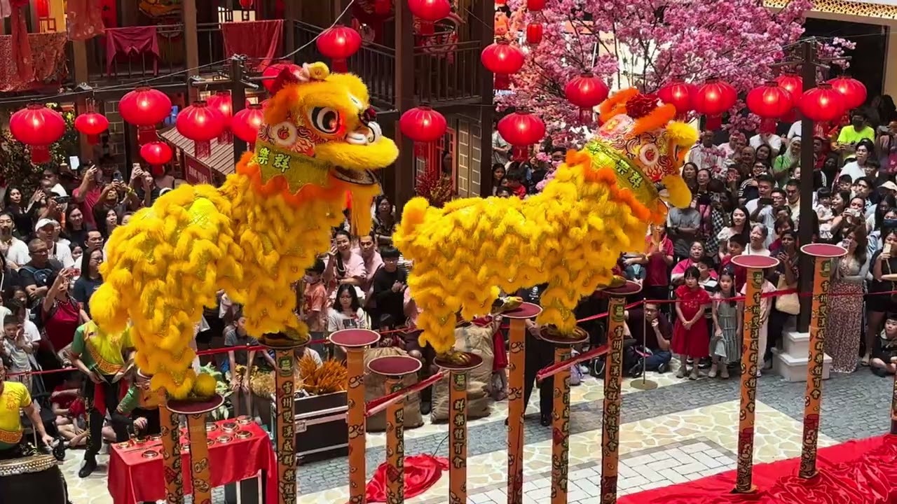 2026 CNY Acrobatics Lion Dance Celebration at Mid Valley Mega Mall