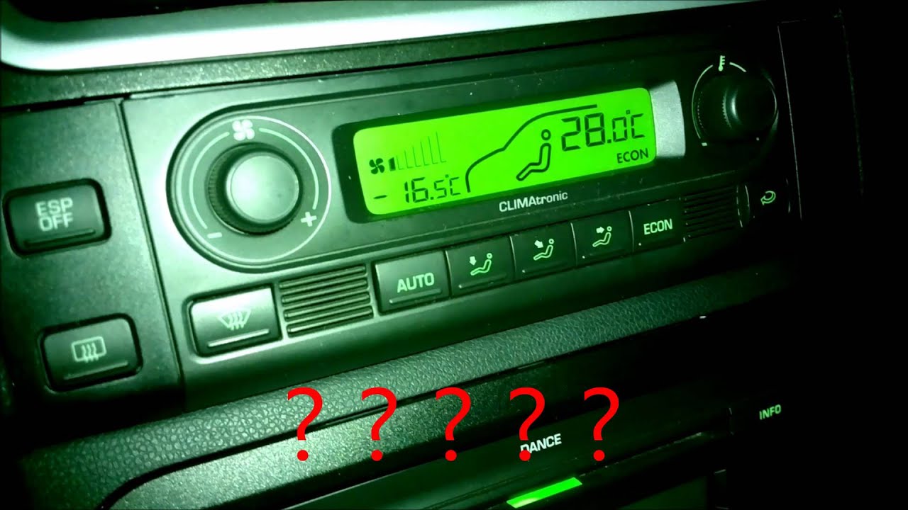 CLIMATRONIC ERROR (skoda/vw)