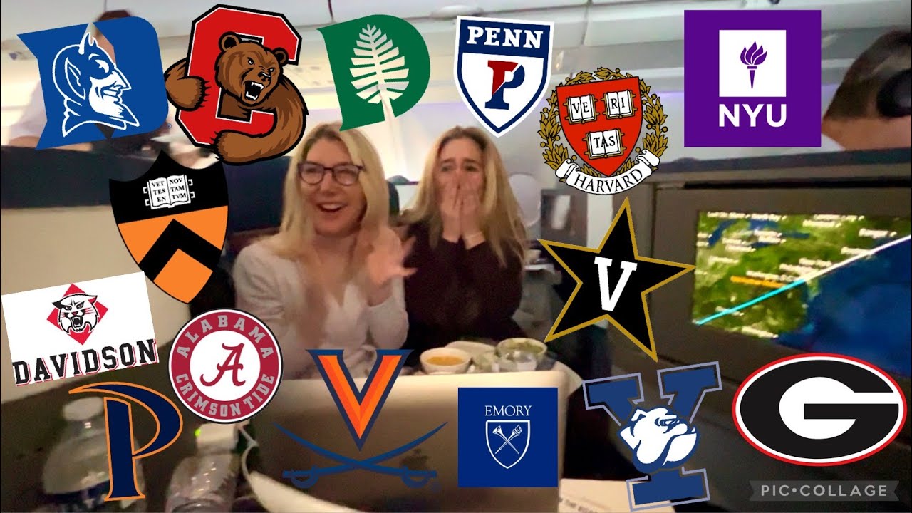 COLLEGE DECISION REACTIONS over the Atlantic Ocean!! (Ivies, Vandy, Duke, etc) *emotional*