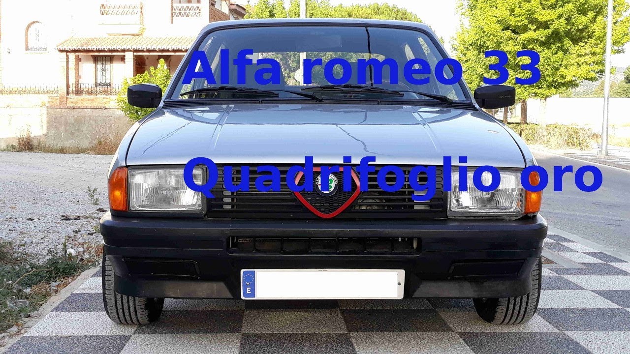 Restoration of my Alfa Romeo 33 1.5 quadrifoglio oro 1984
