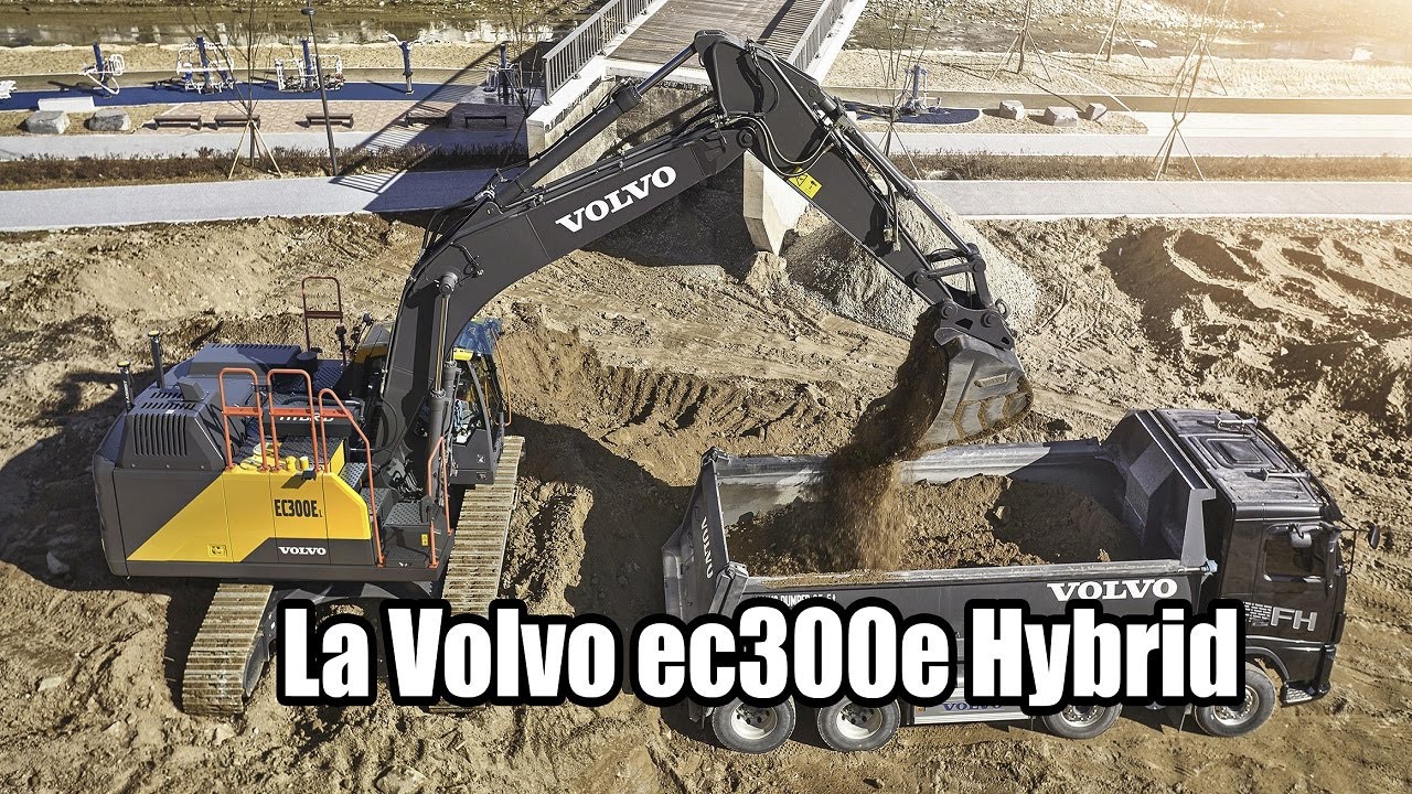 Comment ça marche : Le système hybride volvo ec300 Hybrid