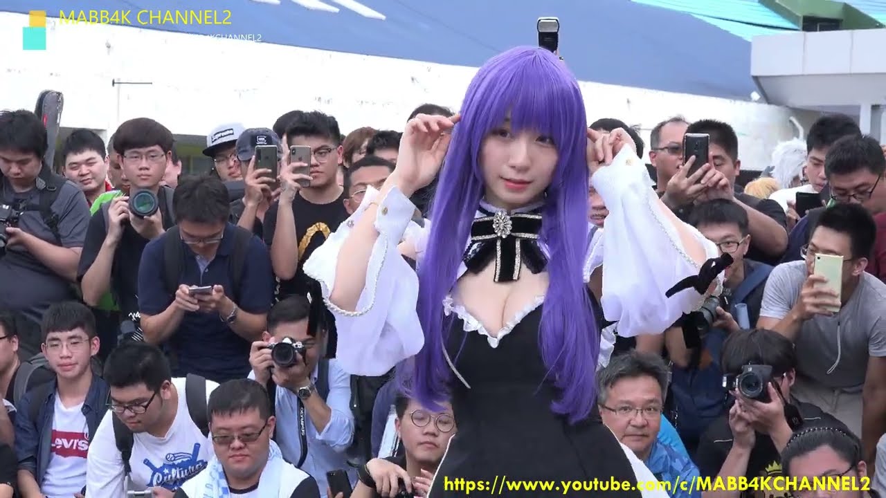 開拓動漫祭FF34同人誌活動 日本來的 coser 伊織萌4K