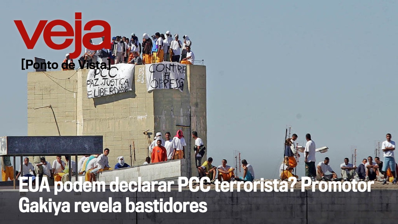 EUA podem declarar PCC terrorista? Promotor Gakiya revela bastidores