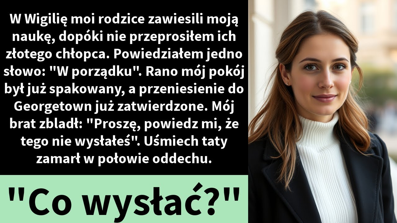 Na Štědrý den mi rodiče přerušili školní docházku, dokud jsem se jejich zlatému chlapci neomluvil.
