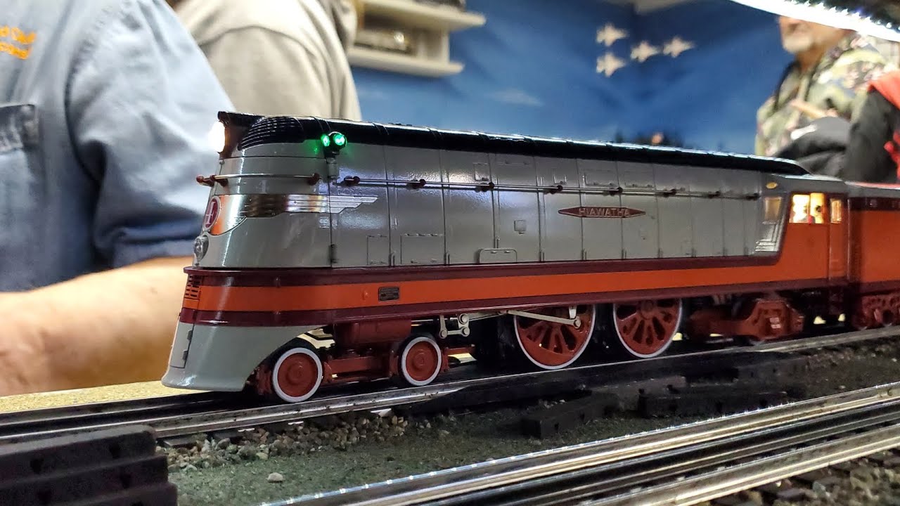 Lionel railroad club Friday night running session