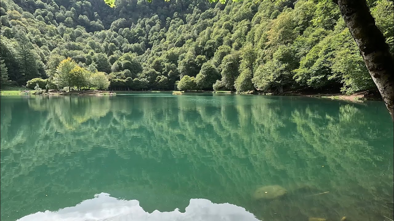 Le lac de Bethmale (Ariège)