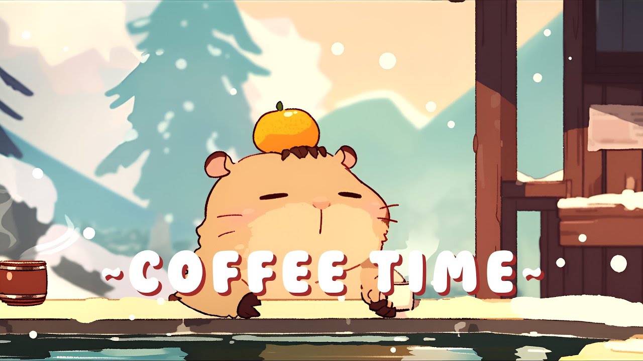 Capybara Beat Station - Calm Music for Focus & Study ~ Cozy Times ~ 🦫 🌿 ☕