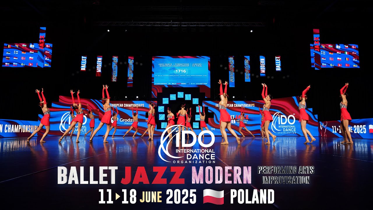 EMOTION JUNIORS | POLAND | Junior Formations | IDO Jazz Dance European Championship 2025