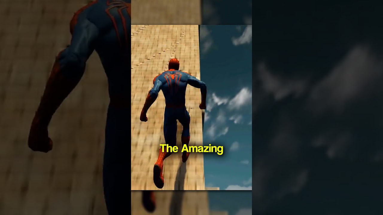 SPIDER-MAN'İN TÜM OYUNLARINDA SPIDER-MAN DUVARDA NASIL KOŞUYOR? 