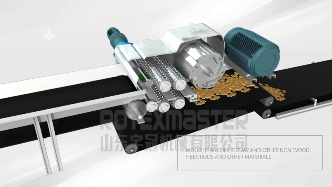 Wood chipper , high capacity drum wood chipping machine