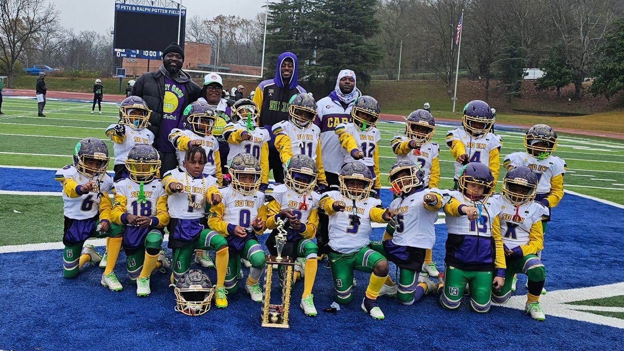 MCU So Icy Gang VS Central Dekalb Jaguars Choo Choo Bowl Championship Game 8U