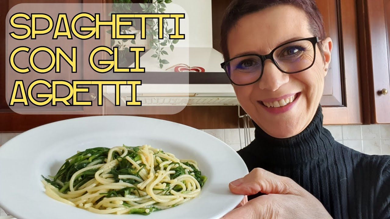 SPAGHETTI CON GLI AGRETTI 🌱 ricetta n.2
