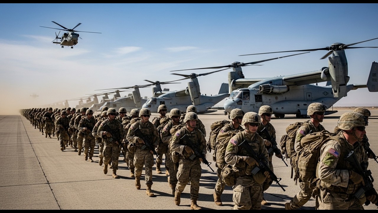 U.S. Deploys Elite Troops from San Diego for Middle East Operations
