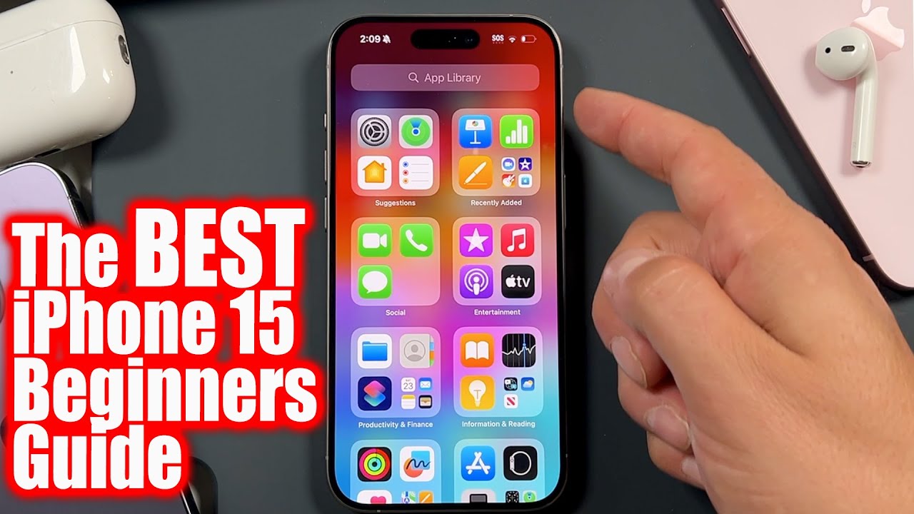 Руководство для начинающих по iPhone 15 — как пользоваться iPhone 15 Pro Max.