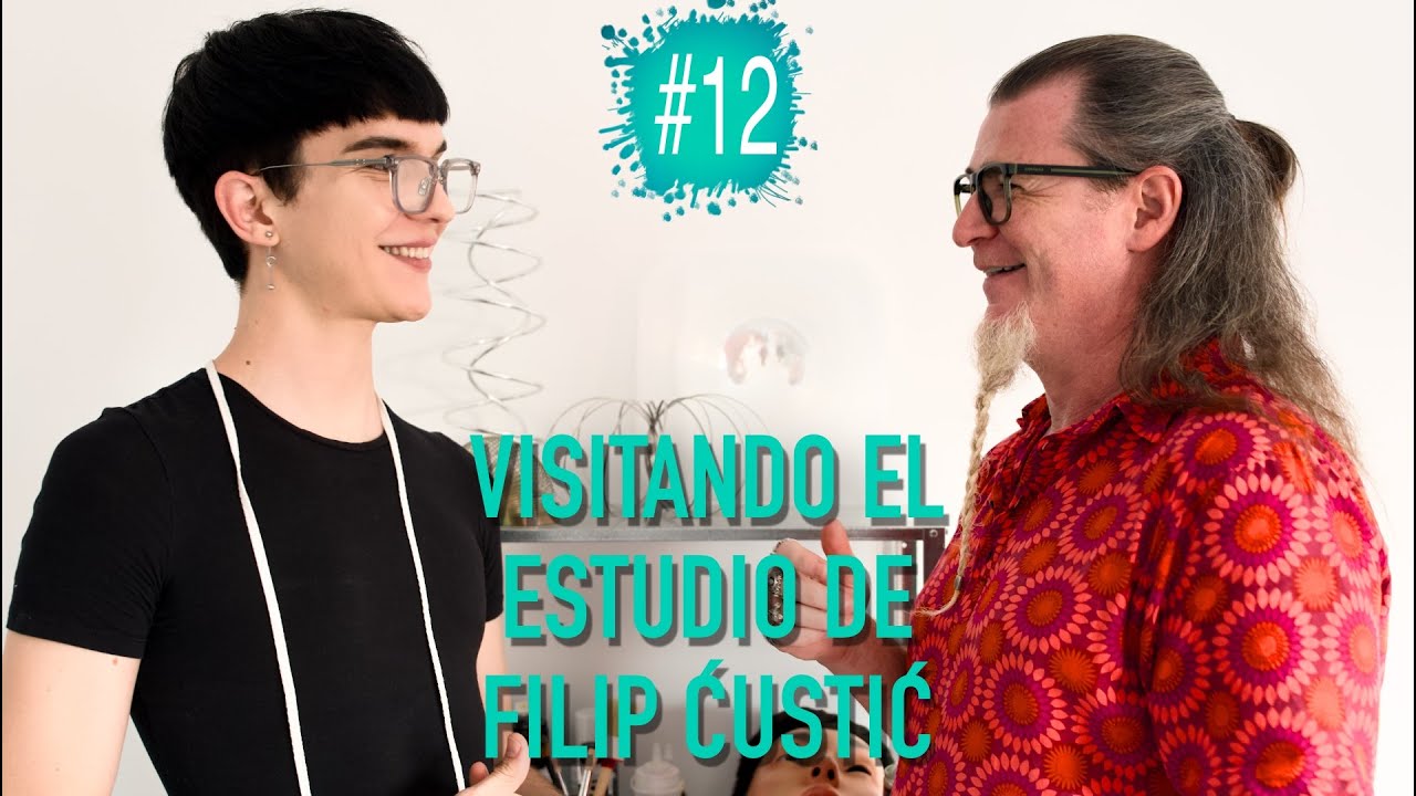 De ROSALÍA a ROSSY DE PALMA. Visito el estudio del artista Filip Ćustić. Arte aesthetic