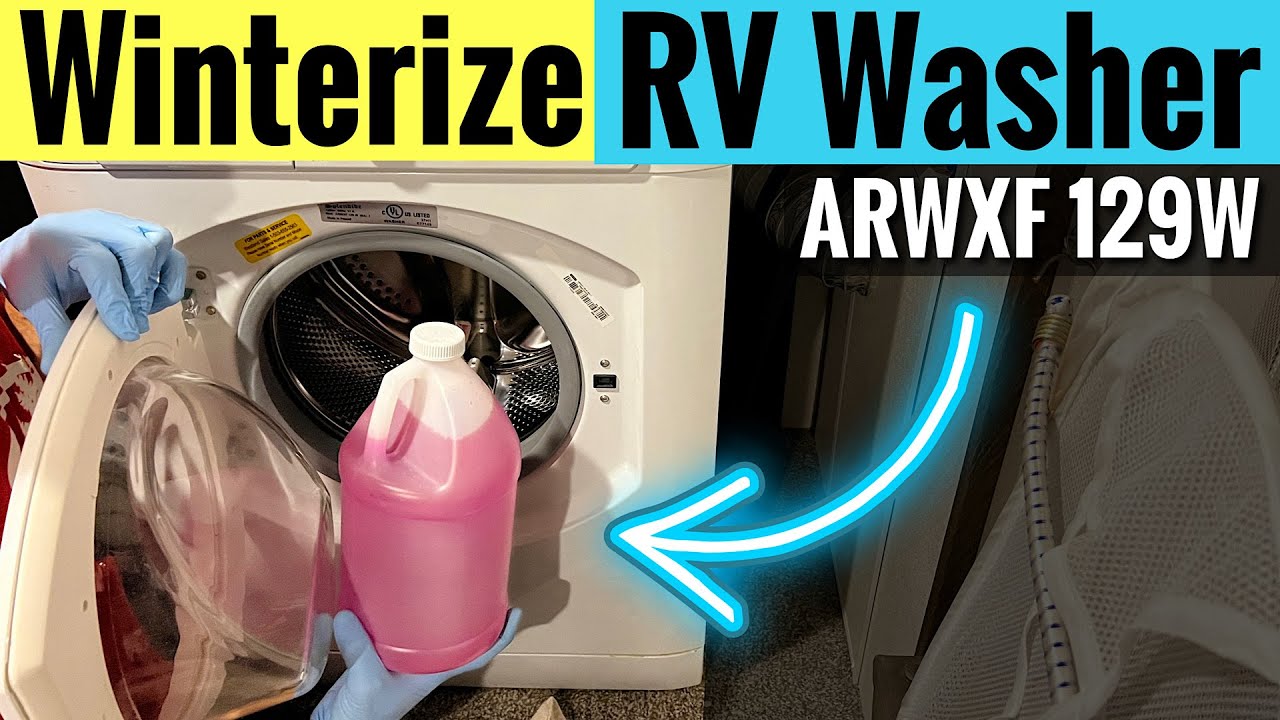 Как подготовить стиральную машину для автодома к зиме | ARWXF 129W | Пошаговое руководство