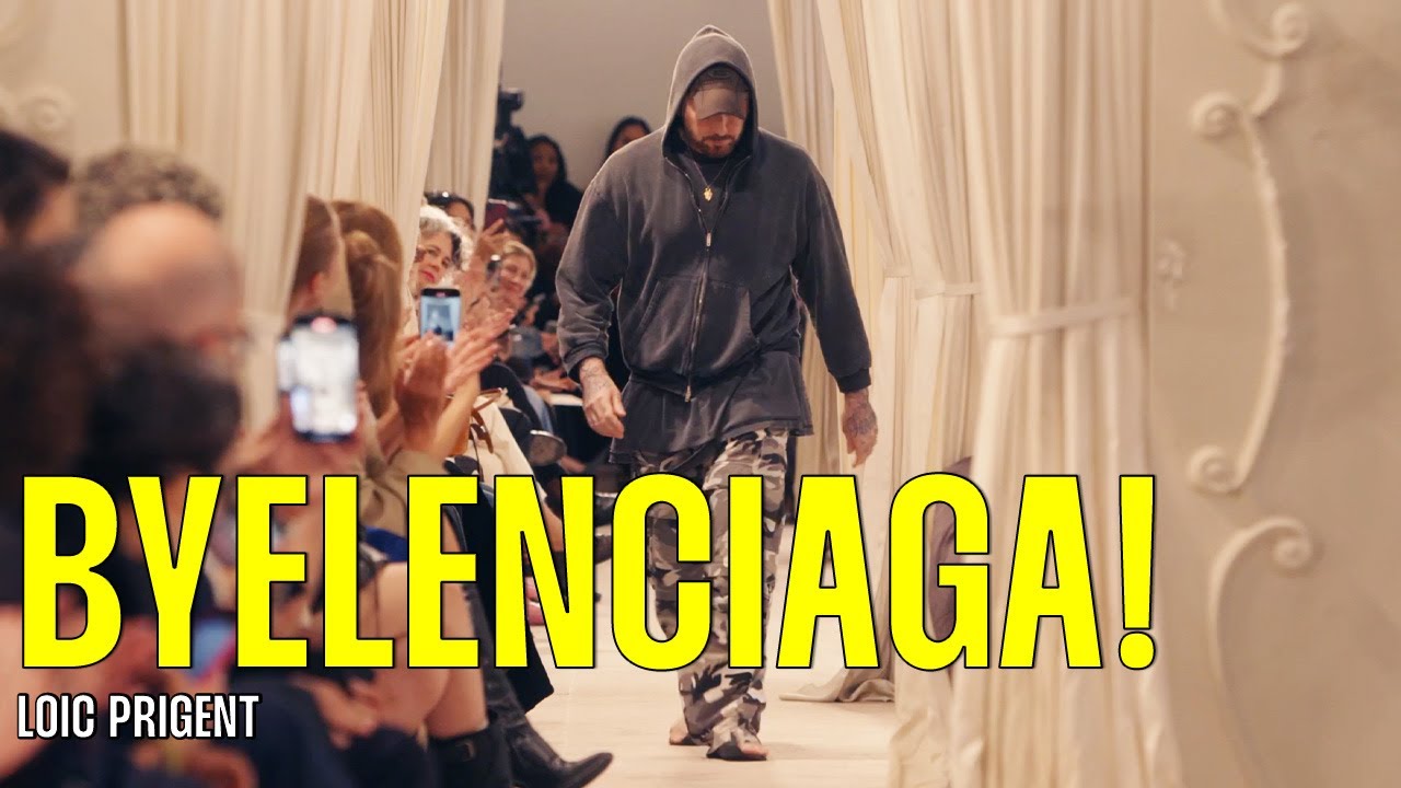 BALENCIAGA: LE DERNIER DÉFILÉ DE DEMNA EN DÉTAIL! Par Loïc Prigent