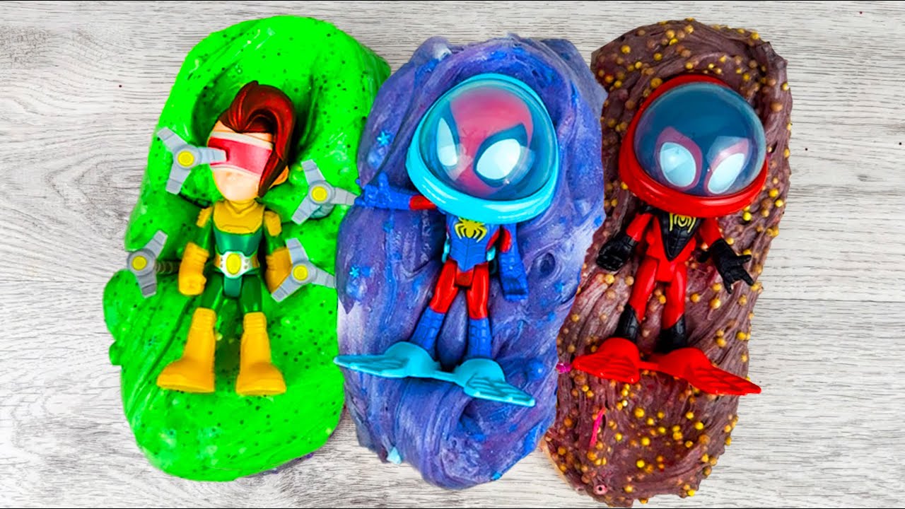 Slime Clay Coloring Compilation 