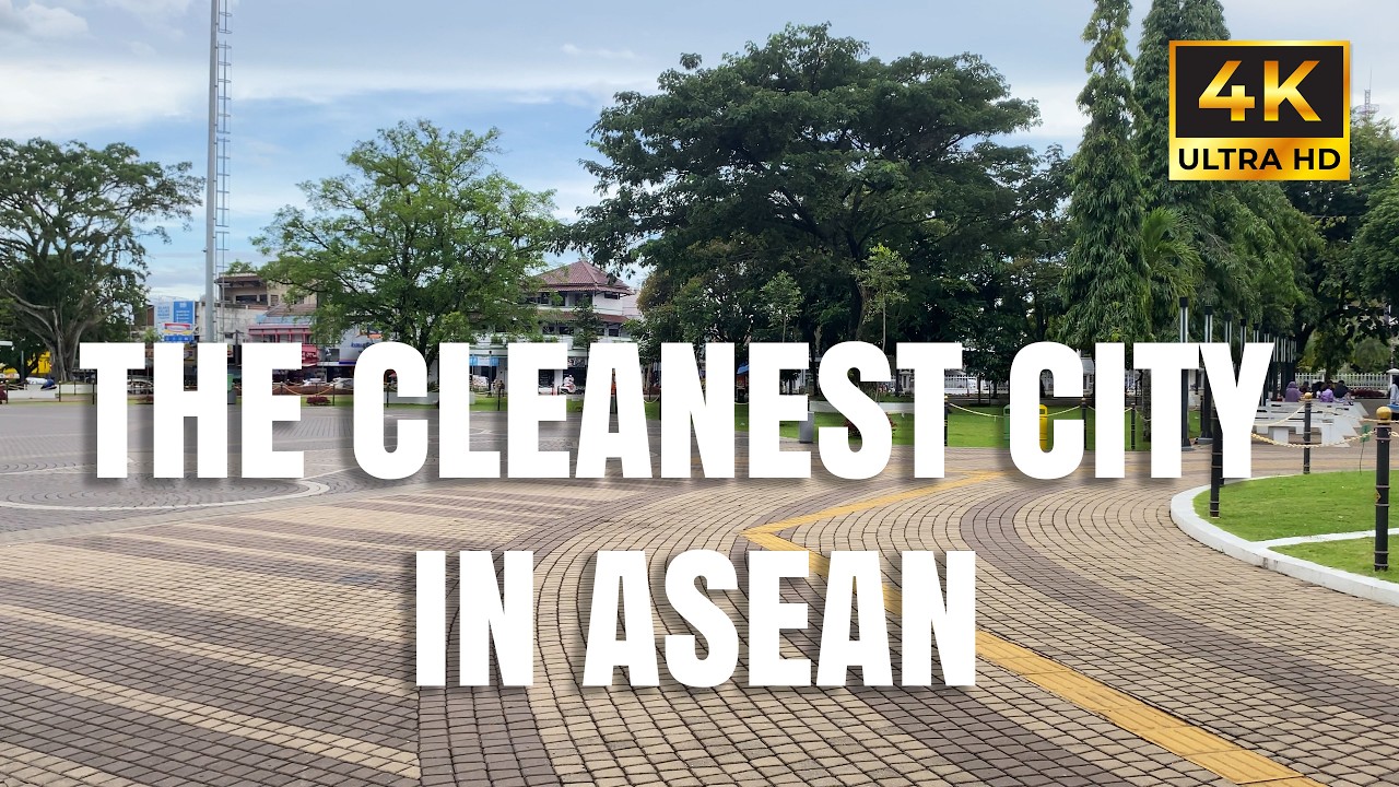 The Cleanest City in ASEAN – 4K POV Walk