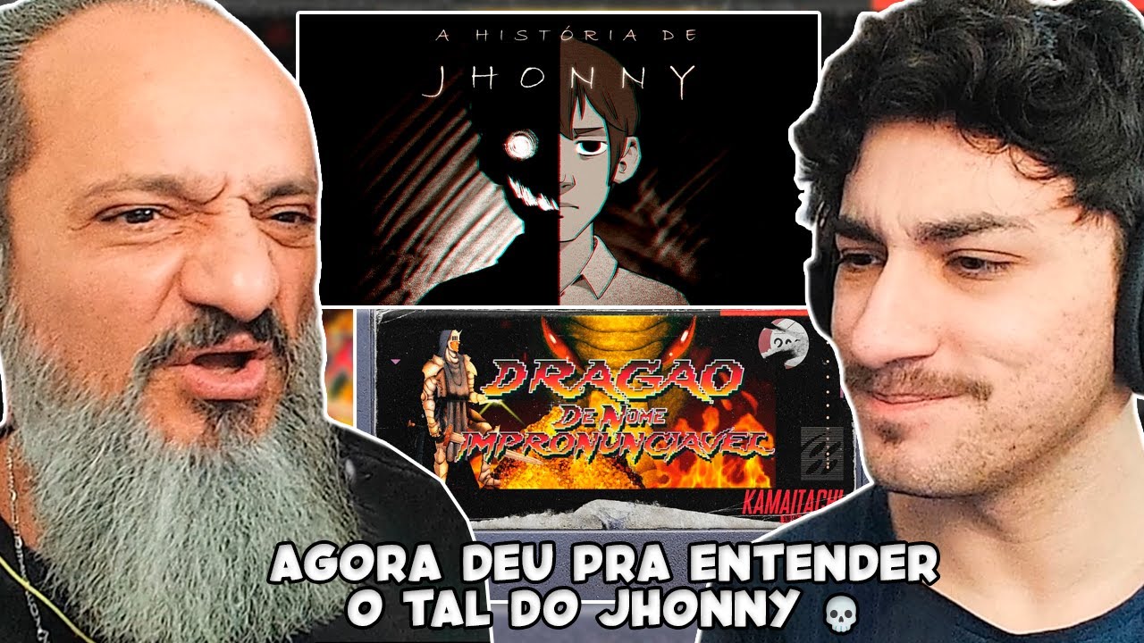 AGORA CONHECEMOS O JHONNY - Jhonny Boy & Dragão de nome impronunciável - Kamaitachi | REACT