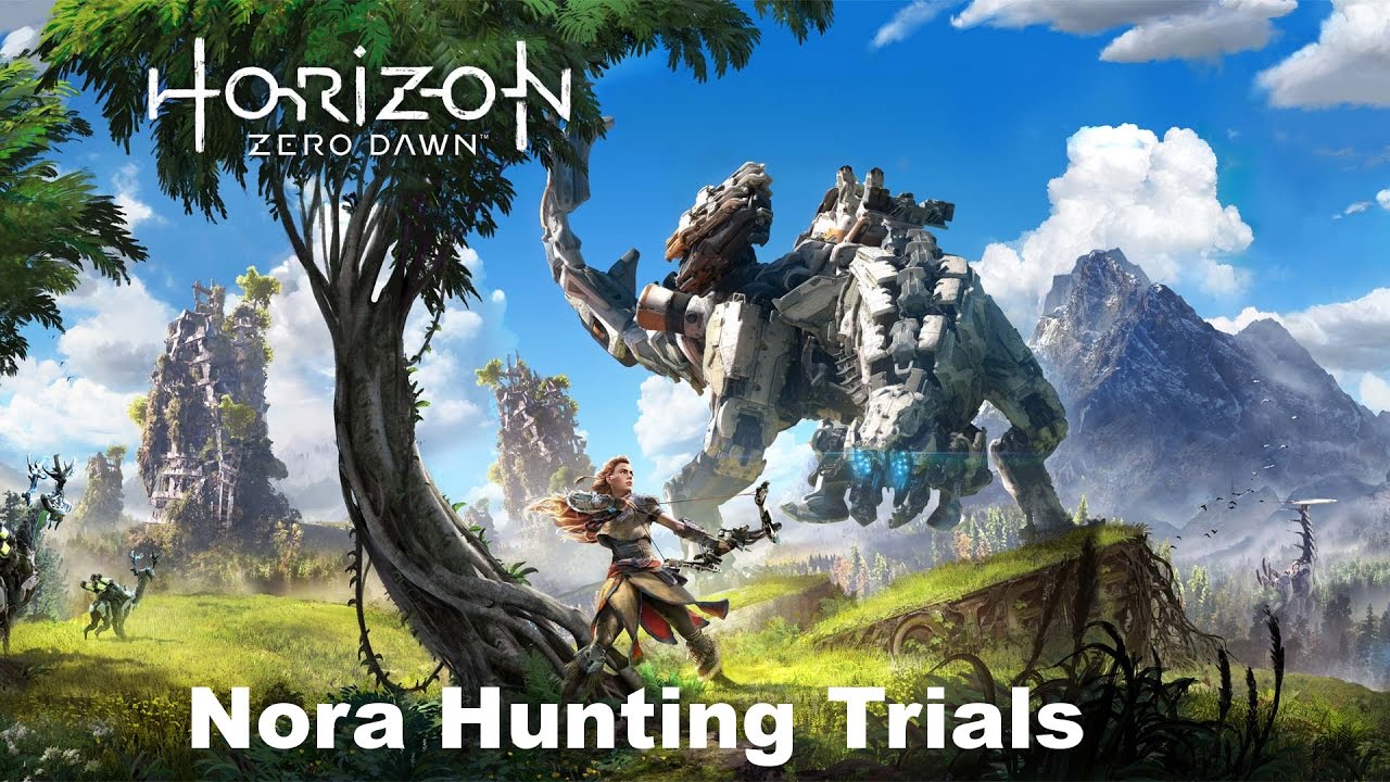 Horizon Zero Dawn - Hunting Trials: Nora - Blazing Suns at one ground achievement