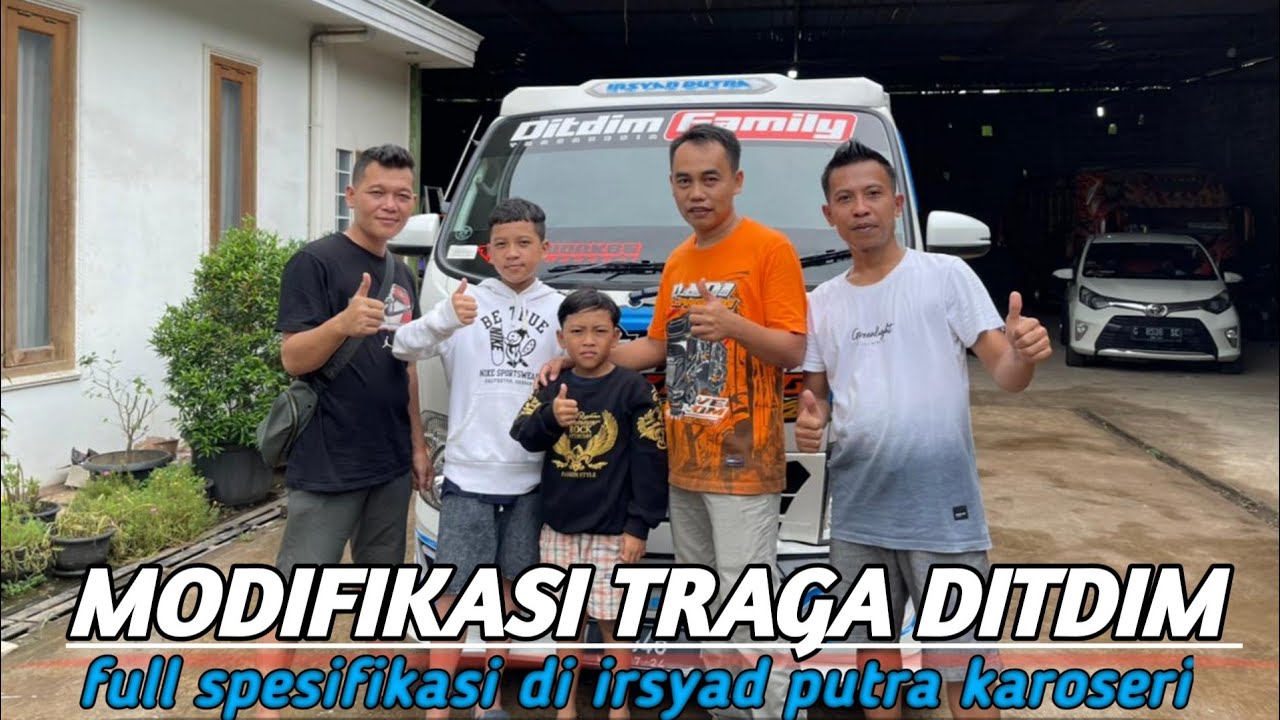 MODIFIKASI TRAGA DITDIM FULL VARIASI || PICK UP MODIFIKASI IRSYAD PUTRA KAROSERI
