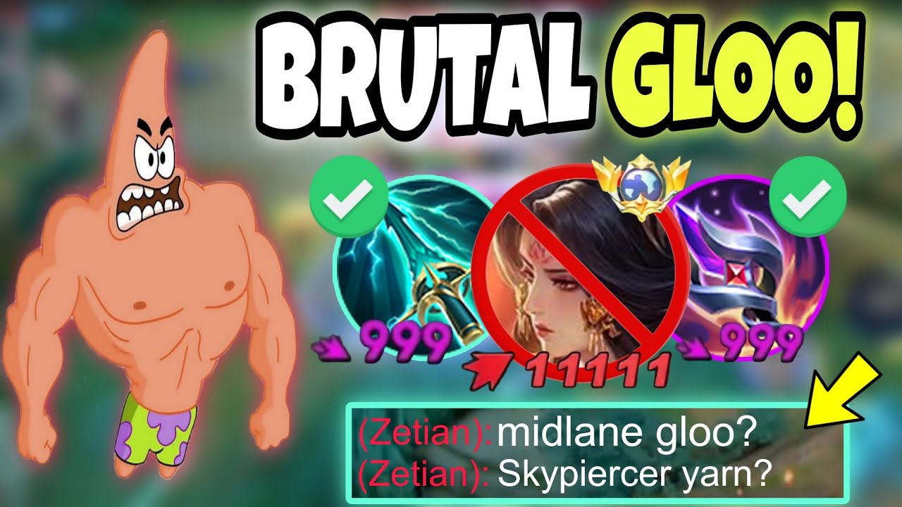BRUTAL GLOO BYE ZETIAN SKYPIERCER GLOO (MVP 15.5) TOPGLOBAL GLOO