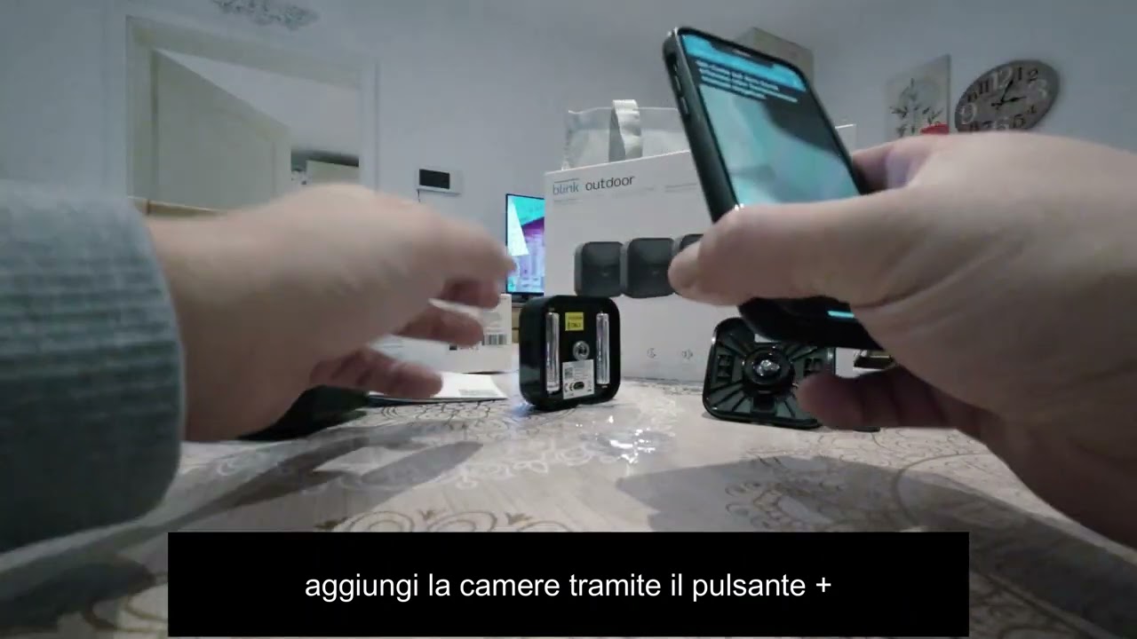blink outdoor camera prima installazione tutorial ita