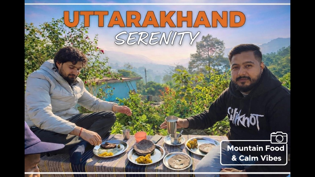 Peaceful Village Life 🌲🌼& Authentic Pahadi Food in Almora, Uttarakhand. #firstvlog  