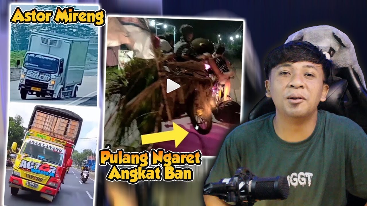 Awali Lebaran Dengan Olengan - Reaction Truk Oleng