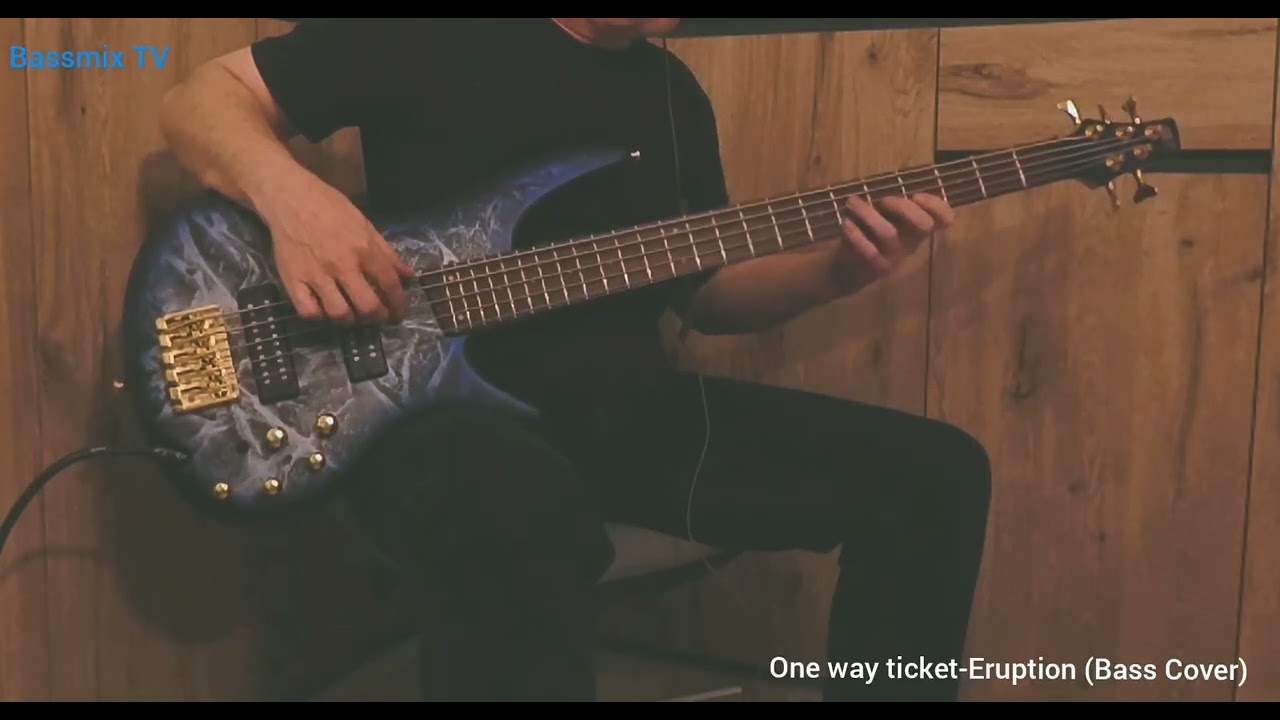 One Way Ticket - Boney M & Eruption ( Bass Cover )