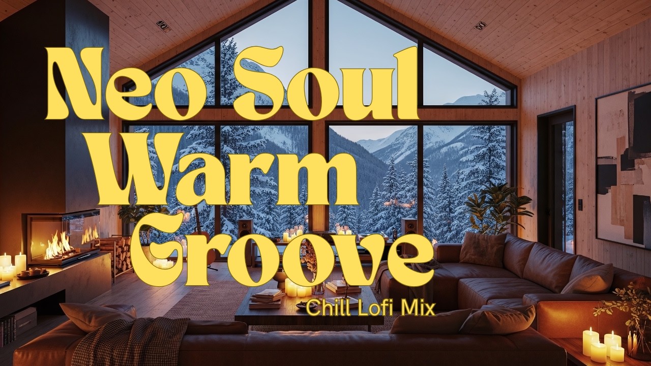 Fireside Snowfall Room 🔥❄️ | Neo Soul, R&B Lofi Cozy Groove Winter Mix
