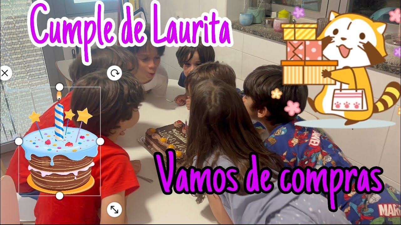 VLOG 148:  DE COMPRAS POR EL CUMPLE LAURITA