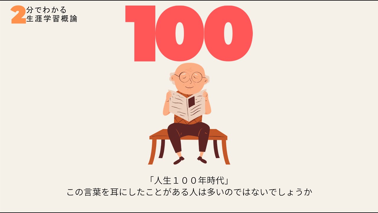 ２分でわかる生涯学習概論｜通信教育部