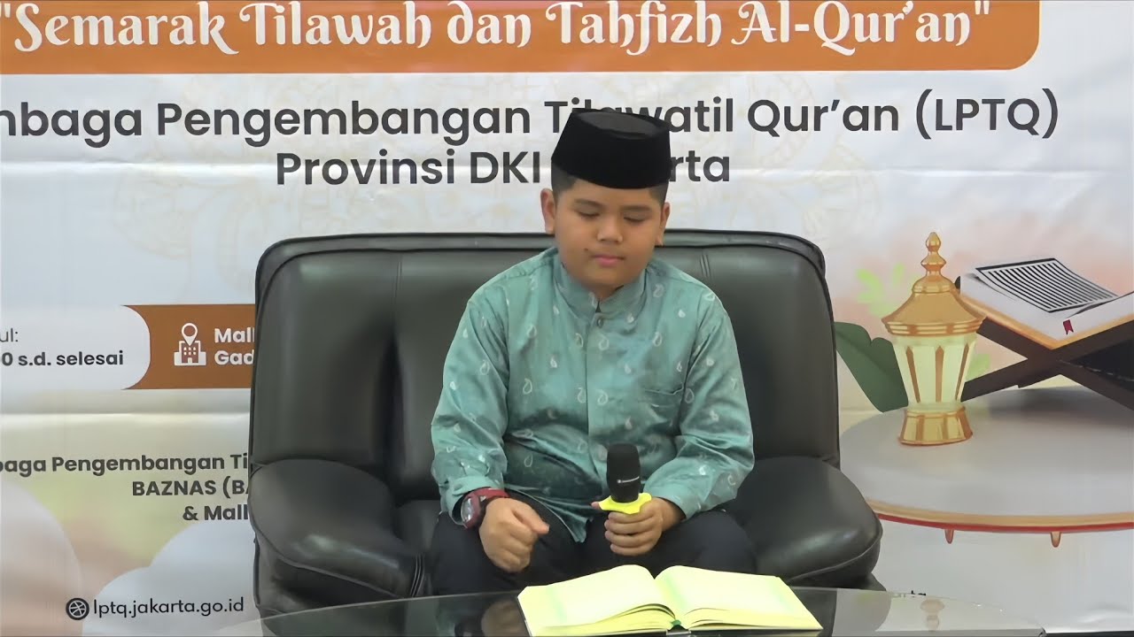 M.NAJMI ALVARO DI ACARA SYIAR RAMADHAN 1446 SEMARAK TILAWAH DAN TAHFIZH AL QUR'AN | LPTQ DKI JAKARTA