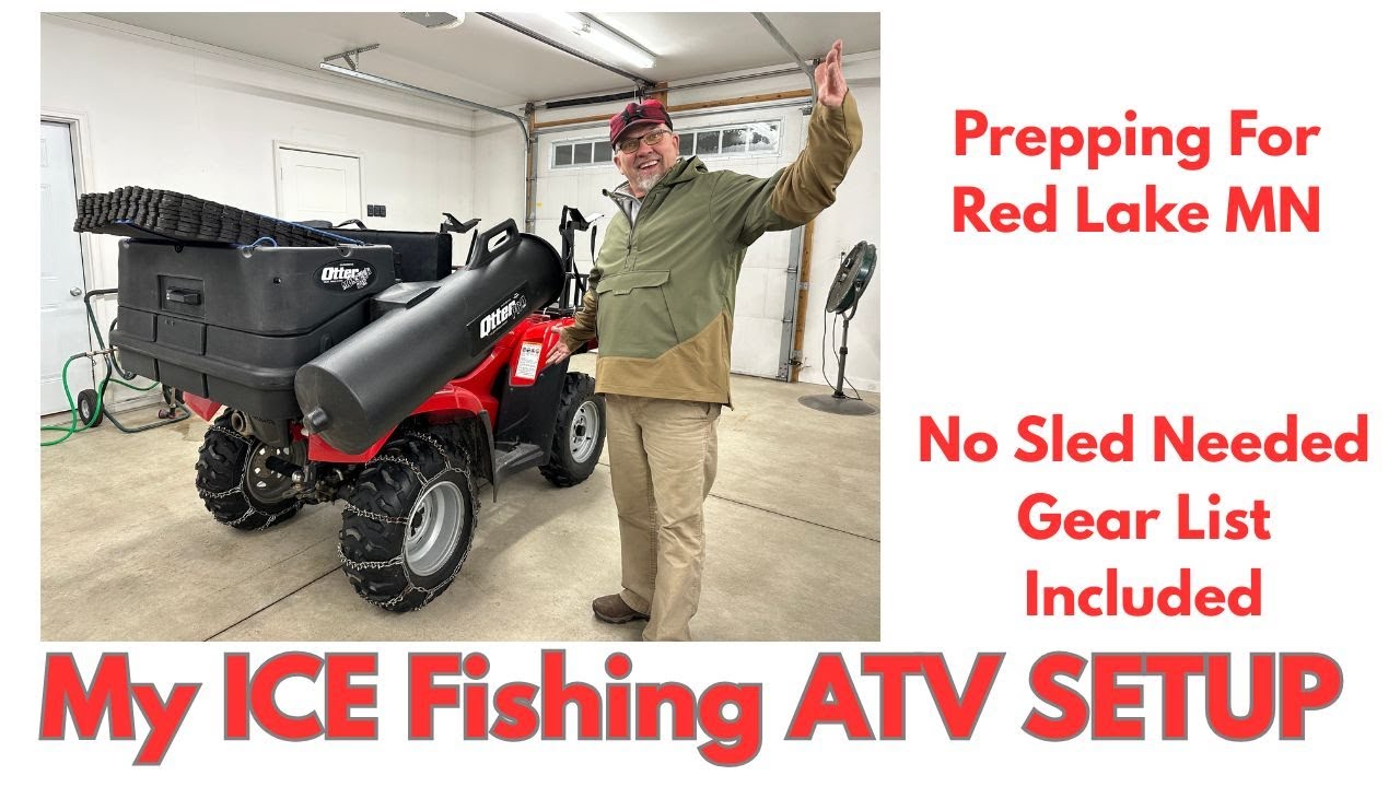My COMPLETE 2025 ATV Ice Fishing Setup (Years in the Making)