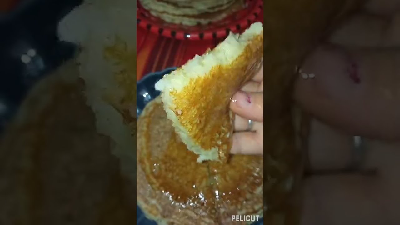 اكلة قبائلية بغرير بالبصل🧅♓ tajin lavsal 🧅♓♓♓♓♓